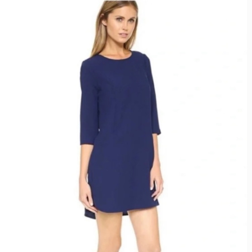 BB Dakota Jazlyn Shift Dress in Navy